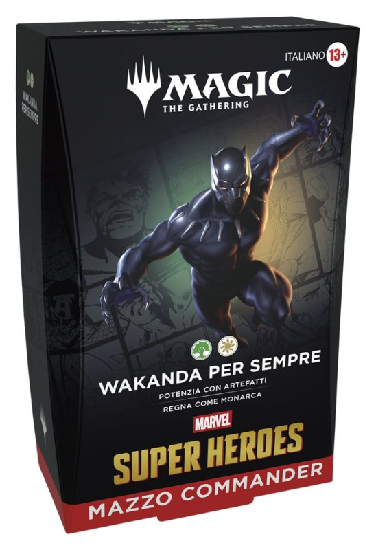 Magic the Gathering Marvel Super Heroes Commander Decks Case (4) italian 4