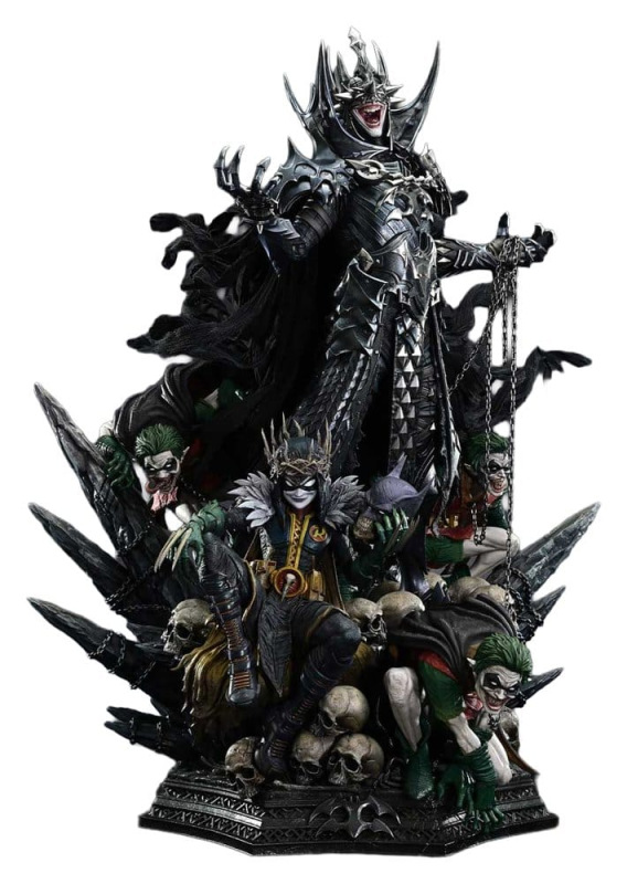 DC Comics Museum Masterline Statue 1/3 Dark Nights: Death Metal The Batman Who Laughs & Robin King D