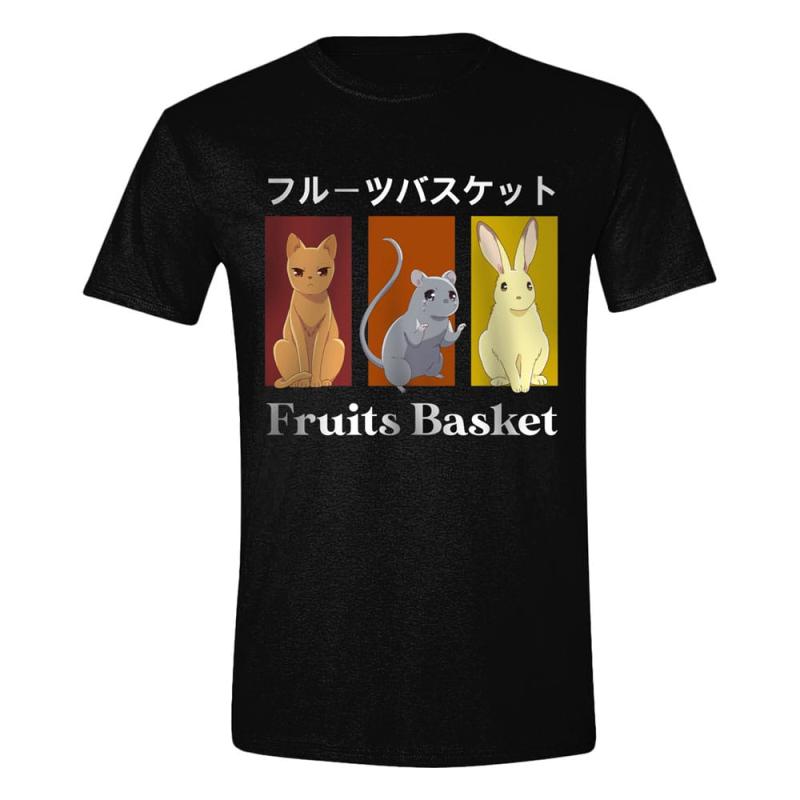Fruits Baksket T-Shirt Cat Rabbit Cat
