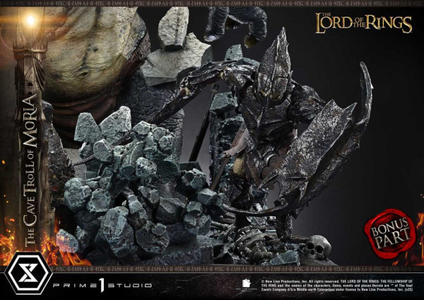 The Lord of the Rings Premium Masterline Series Statue 1/6 Cave Troll of Moria Bonus Version 91 cm 10