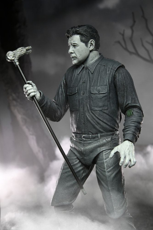 Universal Monsters Action Figure Ultimate The Wolf Man (Black & White) 18 cm 6