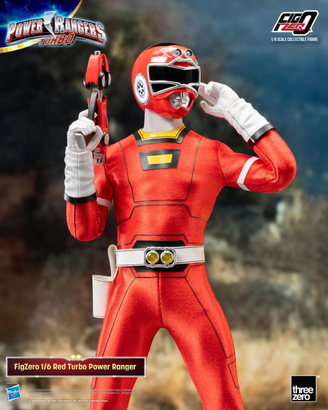 Power Rangers Turbo FigZero Action Figure 1/6 Red Turbo Power Ranger 30 cm 5