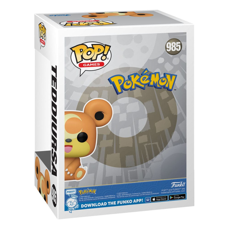 Pokemon POP! Games Vinyl Figure Teddiursa(EMEA) 9 cm 1