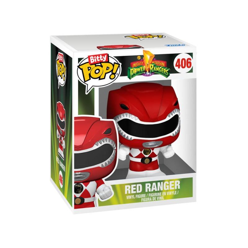 Mighty Morphin Power Rangers Bitty POP! Bots Figure 4-Pack Megazord with Red Ranger2,5 cm 3