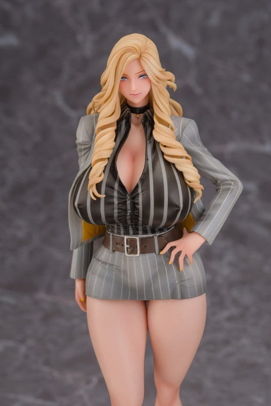Gal Ane Shachou to Harem Office PVC Figure 1/7 Nishigori Ai (Grey Suit Ver.) 26 cm 3