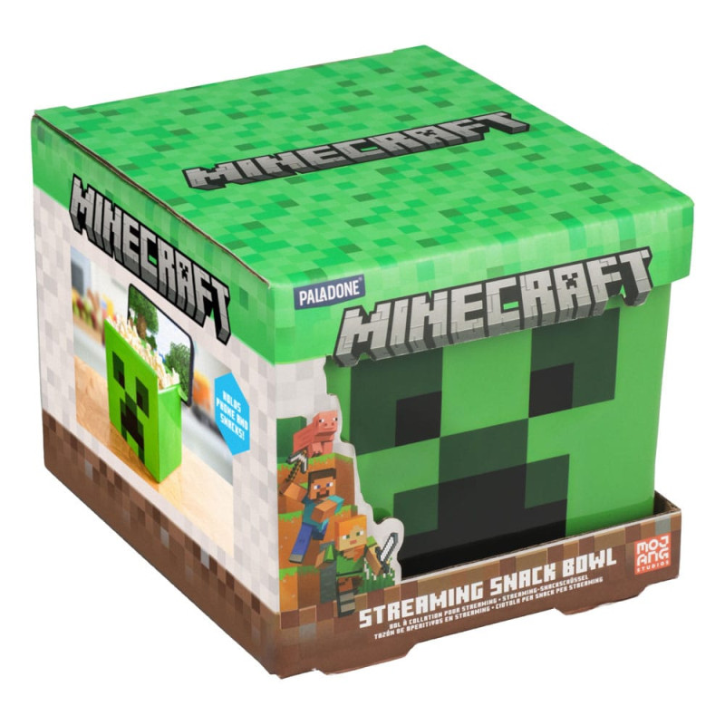 Minecraft Streaming Snack Bowl Creeper 2