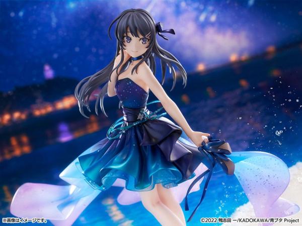 Rascal Does Not Dream of Bunny Girl Senpai PVC Statue 1/7 Mai Sakurajima Starry night sky Ver. 25 cm 3