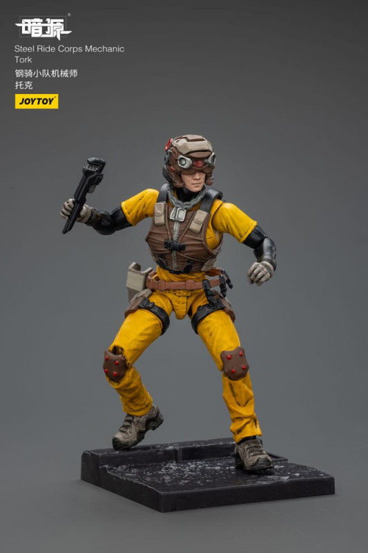 Steel Ride Corps Dark Source Action Figur Mechanic Tork 7 cm 8
