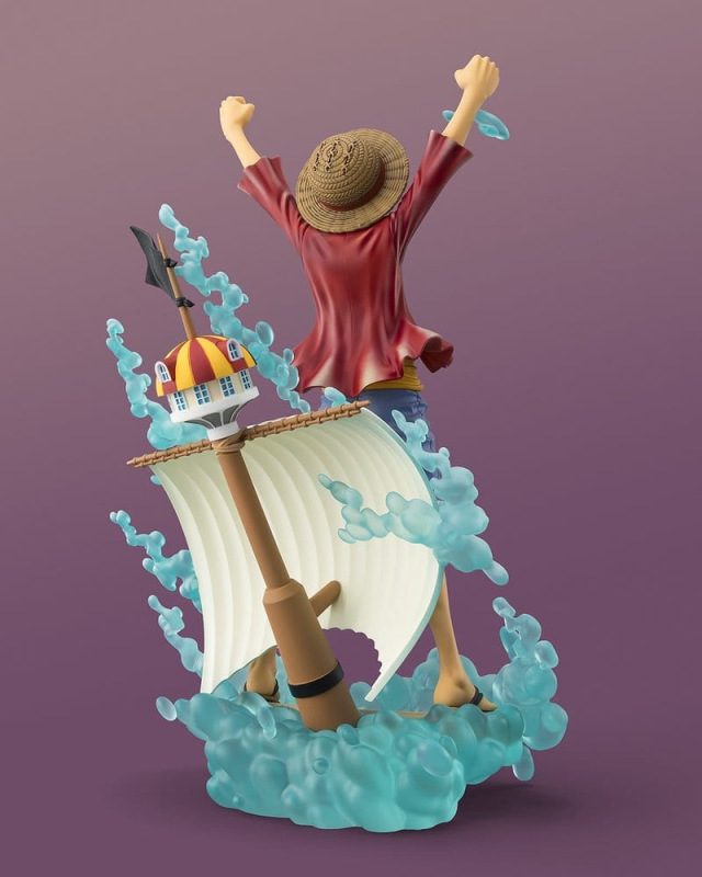 One Piece Figuarts ZERO (STARTune) PVC Figure Monkey D. Luffy -Setting out for the New World- 25 cm 4