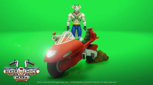 Biker Mice From Mars Vehicle Vinnie's Radical Rocket Sled 25 cm