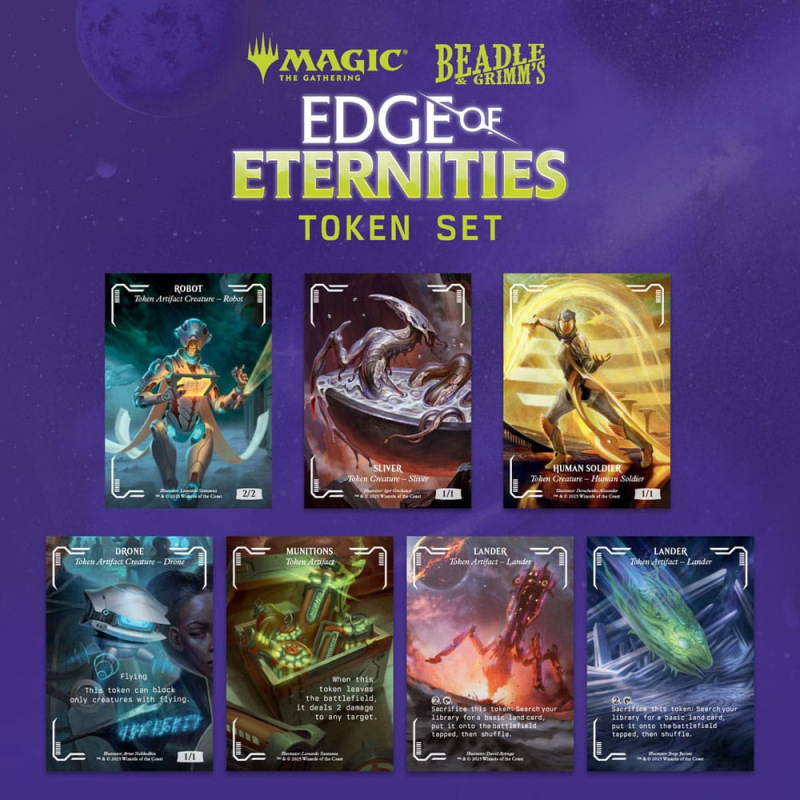 Magic the Gathering Dice and Token Pack Edge of Eternities 5