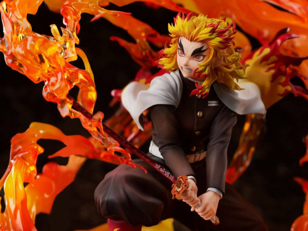 Demon Slayer: Kimetsu no Yaiba Statue 1/8 Kyojuro Rengoku 26 cm 6