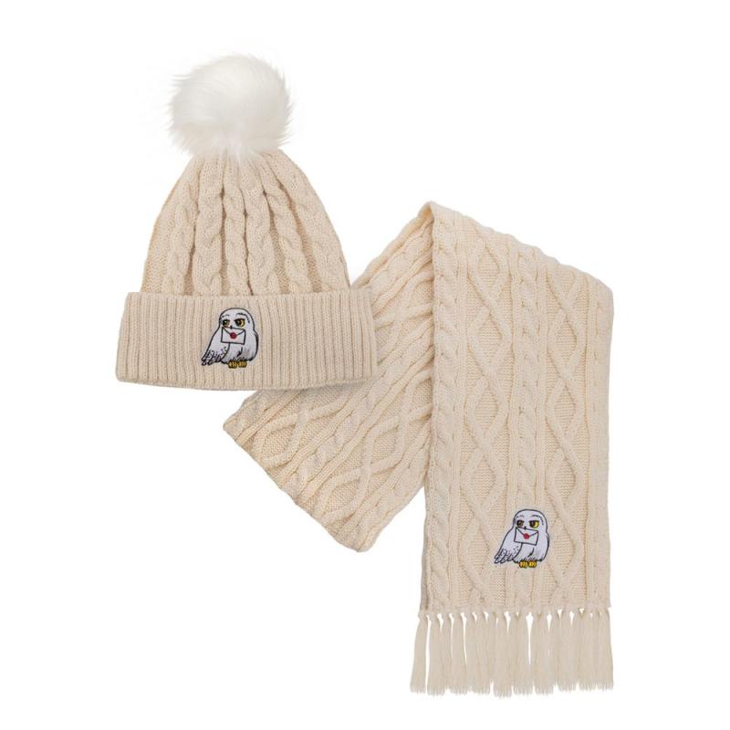 Harry Potter Beanie & Scarf Set for Kids Hedwig