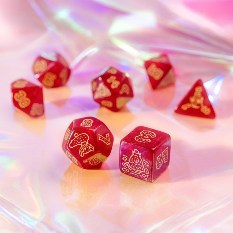 Capybara Dice Set of 7 Chillo 5