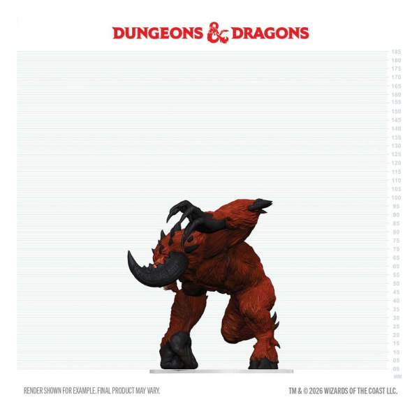 D&D Icons of the Realms Boxed prepainted Miniatures Goristro 15 cm 2