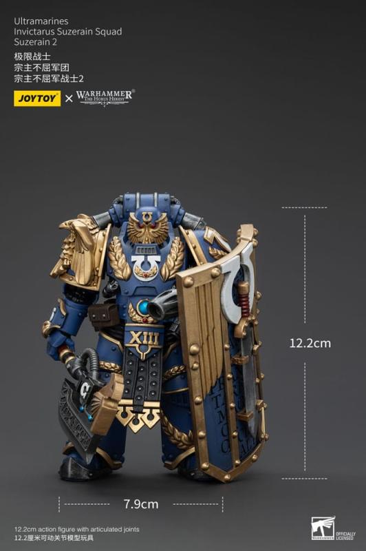 Warhammer The Horus Heresy Action Figure 1/18 Ultramarines Invictarus Suzerain Squad Suzerain 2 12 c