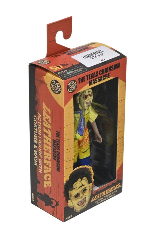 The Texas Chainsaw Massacre Ben Cooper Action Figure Costume Series 9 Leatherface 15 cm 4