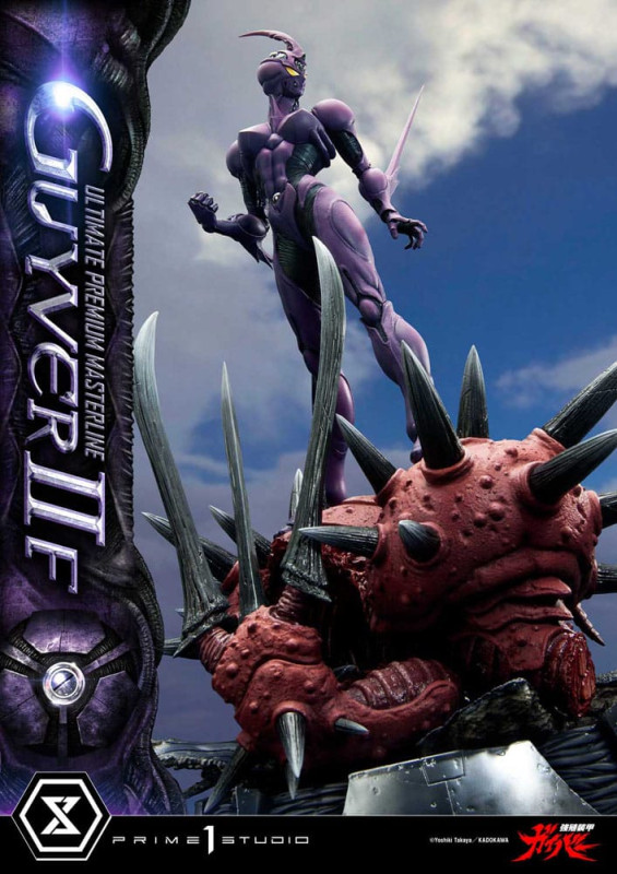 Guyver The Bioboosted Armor Ultimate Premium Masterline Statue Guyver II F(Female) 88 cm 8