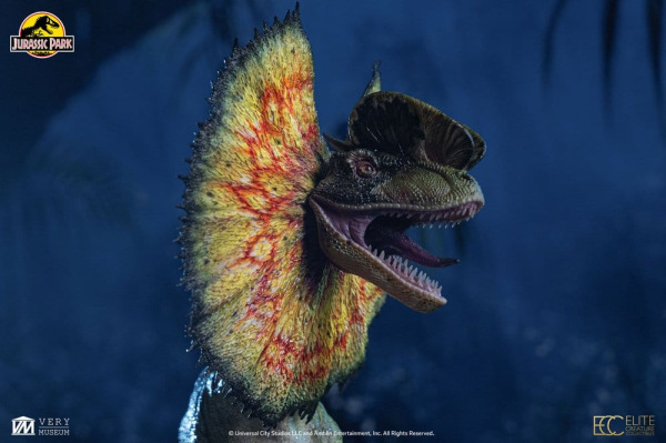 Jurassic Park Maquette 1/3 Dilophosaurus 62 cm 5