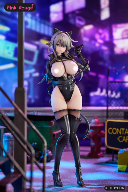 Original Character PVC 1/6 Cat Woman Happy-chan DX Ver. Another Color 27 cm 9