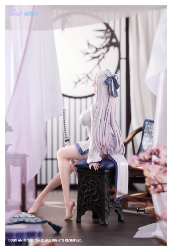 Original Character PVC Statue 1/7 The Color of the Blue - White Snake Deluxe Edition 20 cm 4
