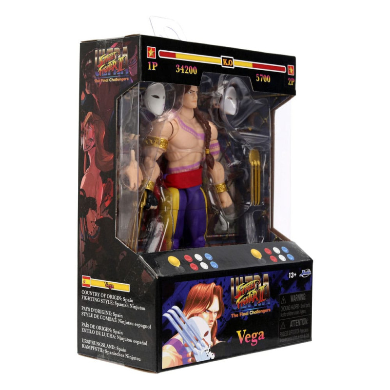 Ultra Street Fighter II: The Final Challengers Action Figure 1/12 Vega 15 cm 3