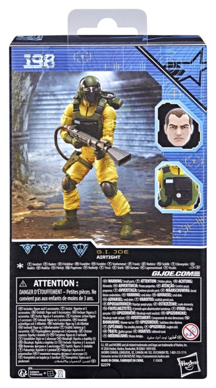 G.I. Joe Classified Series Action Figure #198 Airtight 15 cm 1