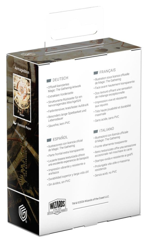 Ultimate Guard Art Sleeves Magic: The Gathering "Secrets of Strixhaven" - Armageddon 3