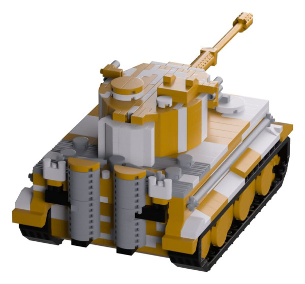 Hearts of Iron IV Brickset Tiger Tank 2