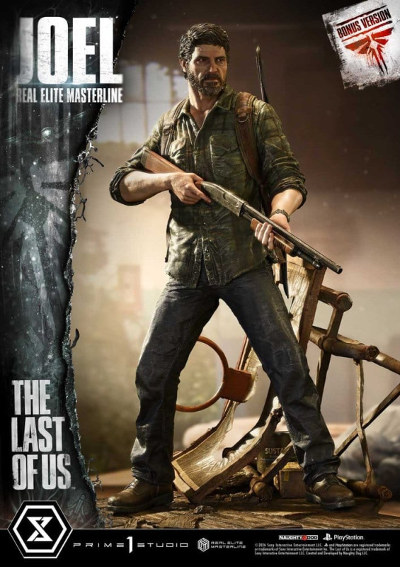The Last of Us (Part I) Real Elite Masterline Statue 1/4 Joel Bonus Version 52 cm 2