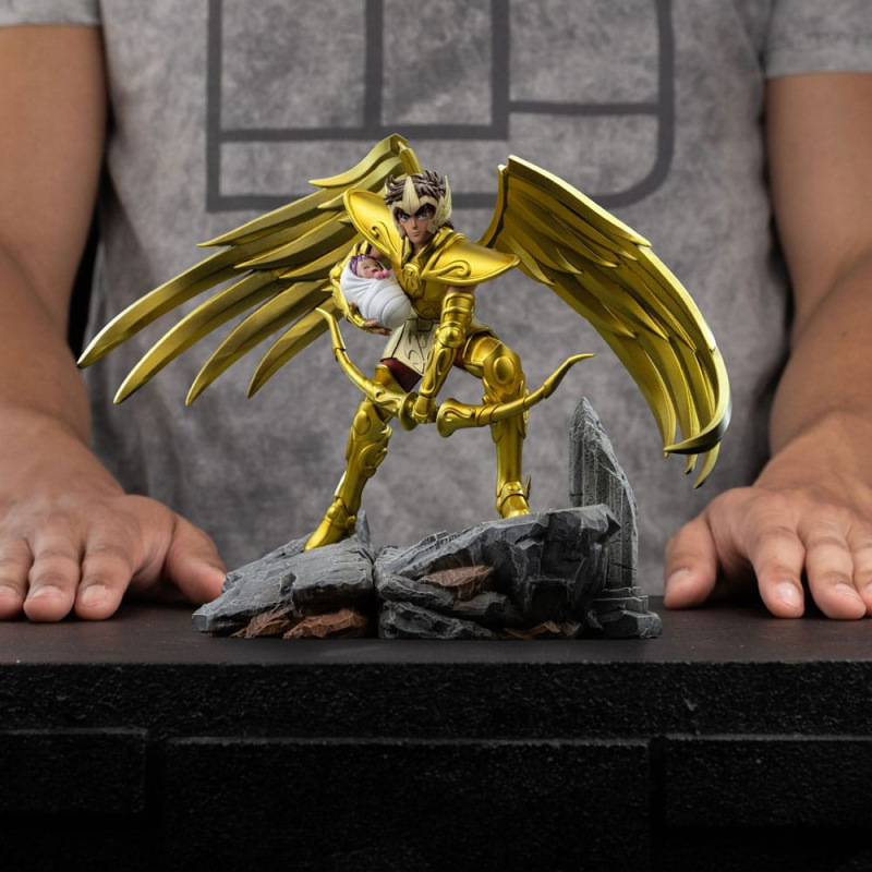 Saint Seiya Art Scale Statue 1/10 Sagittarius Aiolos 21 cm 2