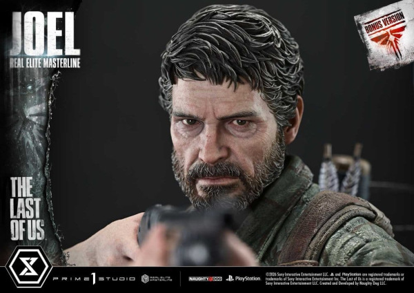 The Last of Us (Part I) Real Elite Masterline Statue 1/4 Joel Bonus Version 52 cm 8