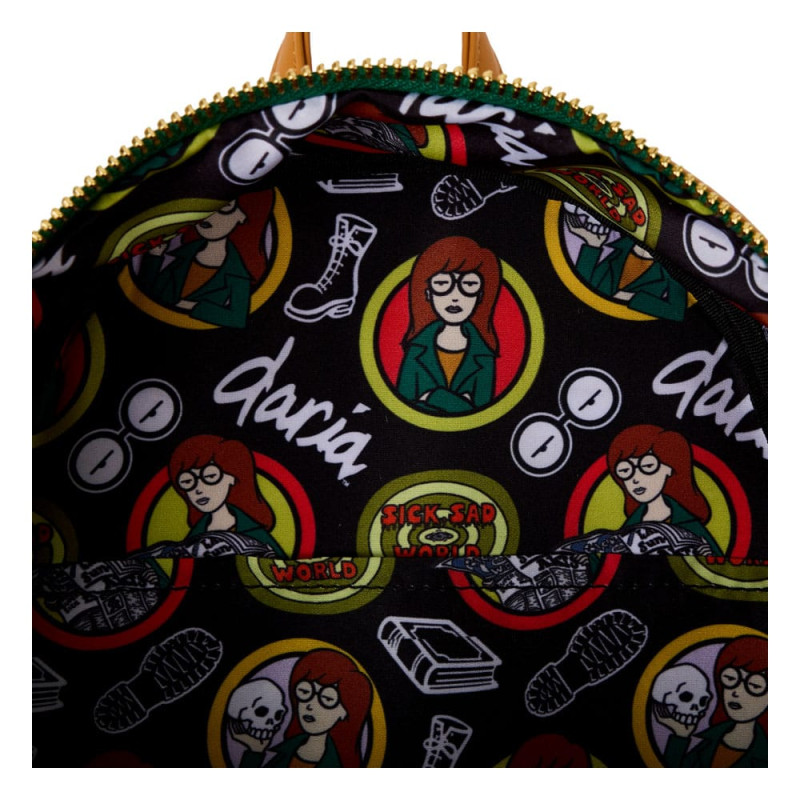 Viacom by Loungefly Mini Backpack with Coin Bag Daria 3