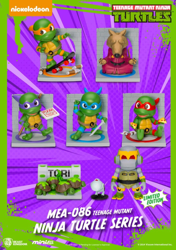Teenage Mutant Ninja Turtles Mini Egg Attack Blind Box Figures Series 12 cm Assortment (6) 9