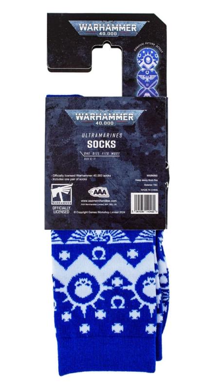 Warhammer 40K House Socks Ultramarines Veteran