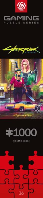 Cyberpunk 2077 Puzzle Kitsch Style (1000 pieces) 7