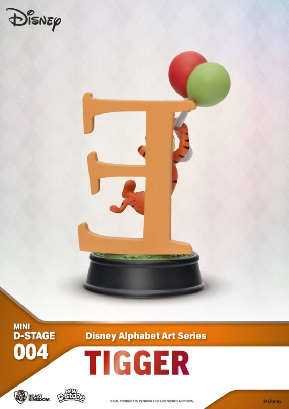 Disney Mini Diorama Stage Statues 6-pack Alphabet Art 10 cm 10