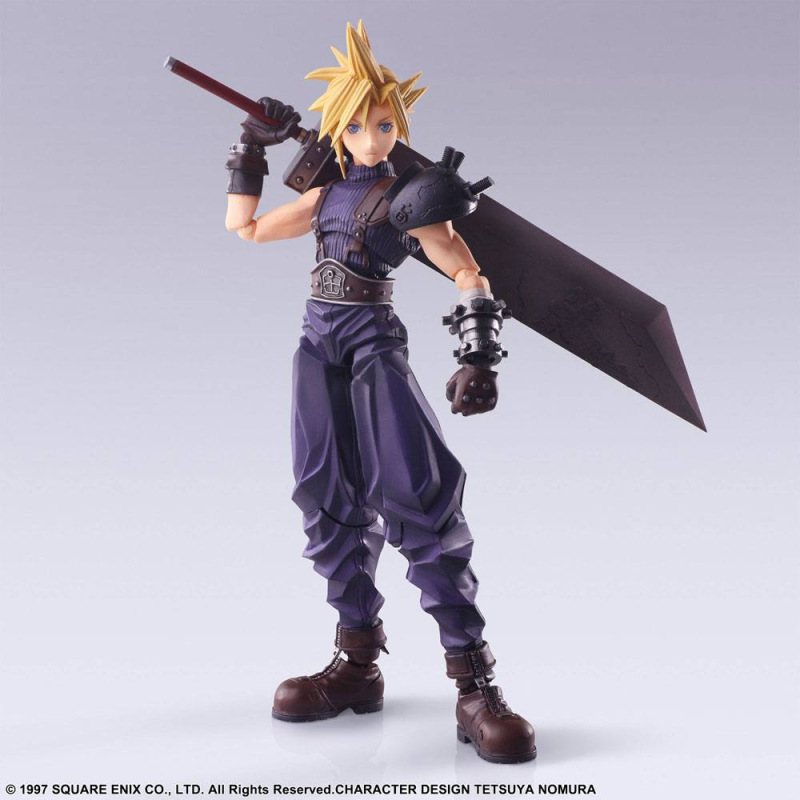 Final Fantasy VII Bring Arts Action Figure Cloud Strife 15 cm 1