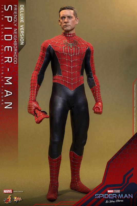 Spider-Man: No Way Home Movie Masterpiece Action Figure 1/6 Friendly Neighborhood Spider-Man (Deluxe