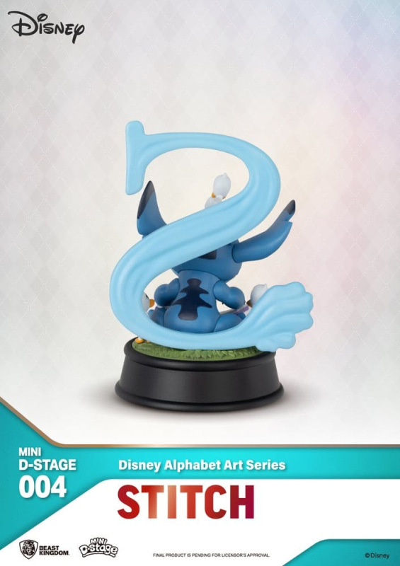 Disney Mini Diorama Stage Statues 6-pack Alphabet Art 10 cm 6