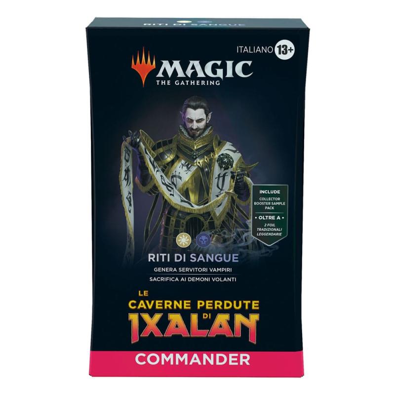 Magic the Gathering Le Caverne Perdute di Ixalan Commander Decks Display (4) italian