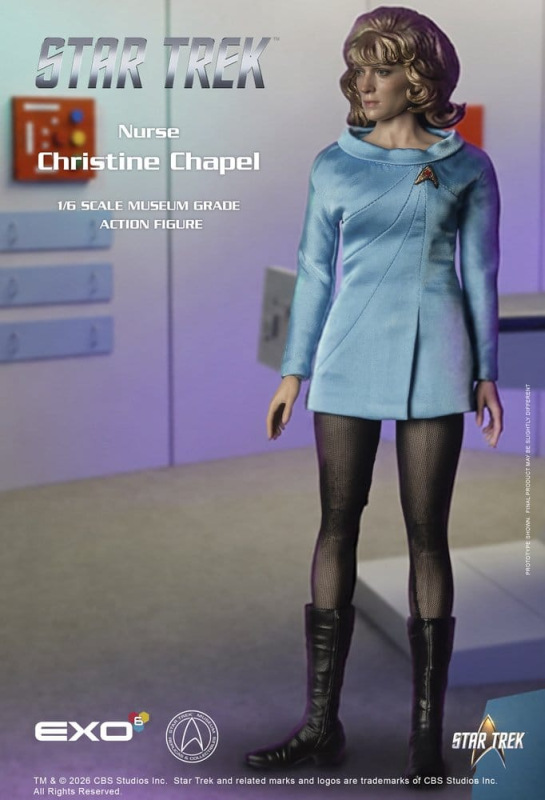 Star Trek: The Original Series Museum Grade Action Figure 1/6 Nurse Christine Chapel 28 cm 3