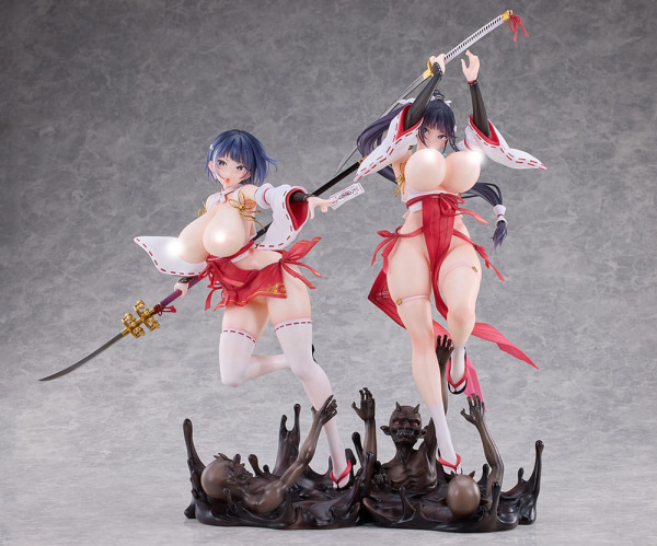 Original Character Statues 2-Pack 1/6 Sakuya Todo & Iori Todo 12