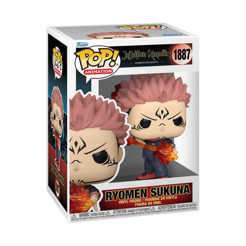 Jujutsu Kaisen POP! Animation Vinyl Figures Sukuna (Fire Arrow) 9 cm 1