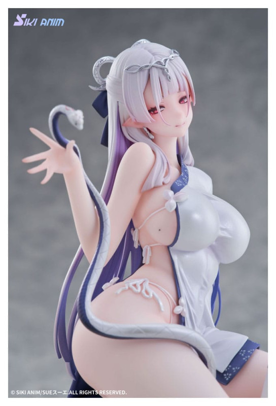 Original Character PVC Statue 1/7 The Color of the Blue - White Snake Deluxe Edition 20 cm 13