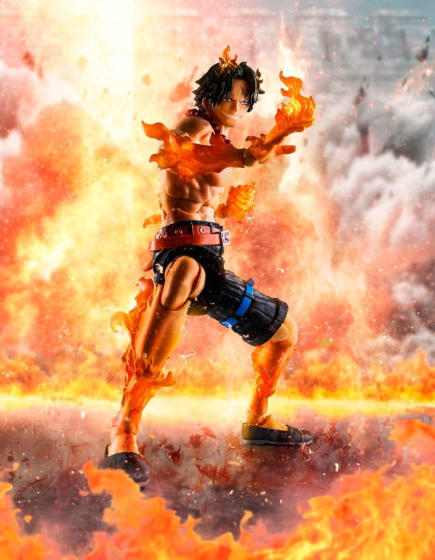 One Piece S.H. Figuarts Action Figure Portgas D. Ace -Marineford- 16 cm 9