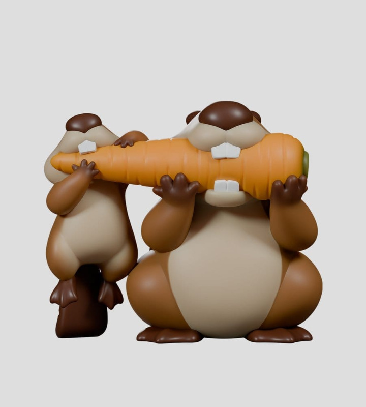 MisBEAVhaving Mini Figures S1 5 cm Blind Box Display (6) 5