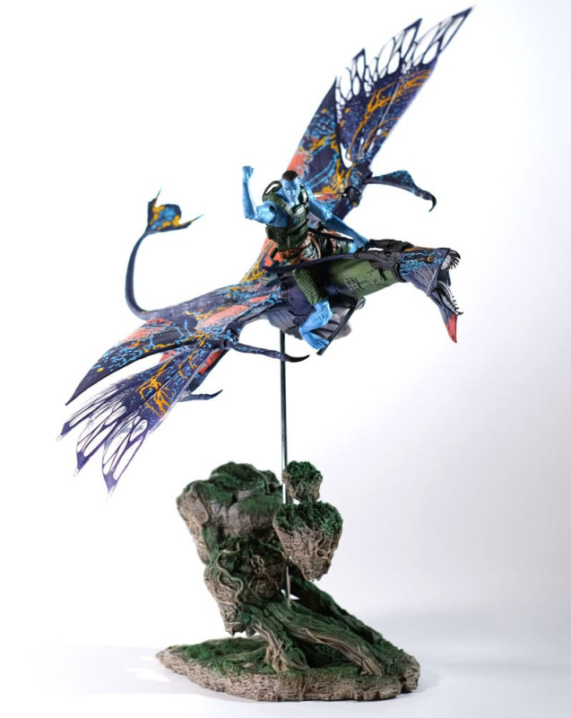 Avatar: The Way of Water Action Figure Recom Quaritch & RDA Banshee (Gold Label)