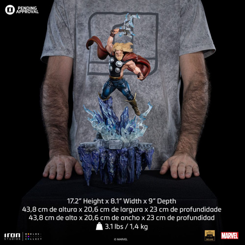 Avengers Deluxe BDS Art Scale Statue 1/10 Thor 44 cm 8