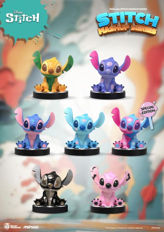 Lilo & Stitch Mini Egg Attack Blind Box Figures 10 cm Stitch Mashup Series Assortment (6)